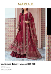 Mariab Fabric Satin