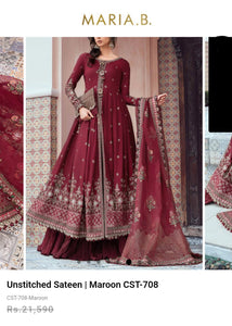 Mariab Fabric Satin