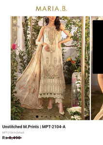Mariab Duppta Printed Chiffon