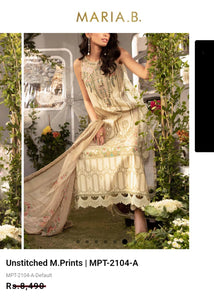 Mariab Duppta Printed Chiffon