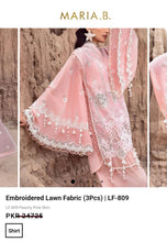 Load image into Gallery viewer, Mariab Duppta Luxe Chiffon Schiffli Embroidered
