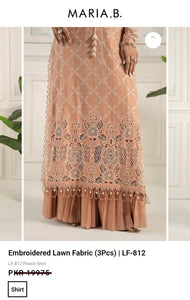 Mariab Duppta Luxe Chiffon Chicken Kari