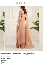 Load image into Gallery viewer, Mariab Duppta Luxe Chiffon Chicken Kari
