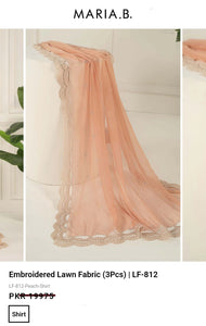 Mariab Duppta Luxe Chiffon Chicken Kari