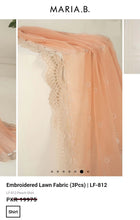 Load image into Gallery viewer, Mariab Duppta Luxe Chiffon Chicken Kari
