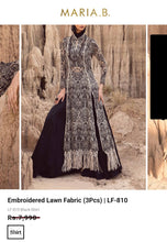 Load image into Gallery viewer, Mariab Duppta Luxe Chiffon Schiffli Embroidered
