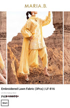 Load image into Gallery viewer, Mariab Duppta Luxe Chiffon Chicken Kari
