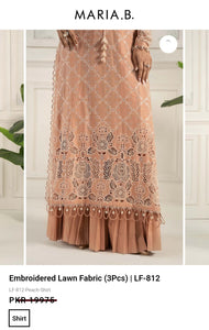 Mariab Shirt Luxe Qureshia style