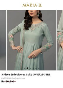 Mariab Patch Sleeves bunch Pair