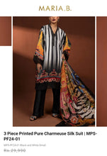Load image into Gallery viewer, Mariab Fabric Pure Charmeuse Silk
