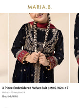 Load image into Gallery viewer, Mariab 2-Piece Velvet Ready to wear
