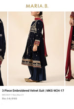 Load image into Gallery viewer, Mariab 2-Piece Velvet Ready to wear
