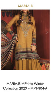 Mariab Duppta Printed Chiffon