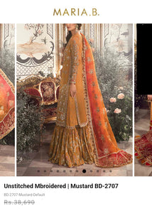 Mariab Duppta Embroidered Organza