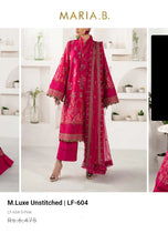 Load image into Gallery viewer, Mariab Duppta Luxe Chiffon Embroidered
