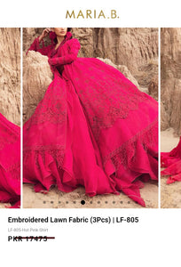 Mariab Shirt Luxe Schiffli Embroidery