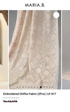 Load image into Gallery viewer, Mariab Duppta Luxe Chiffon Embroidered
