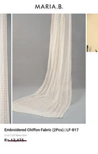 Load image into Gallery viewer, Mariab Duppta Luxe Chiffon Embroidered
