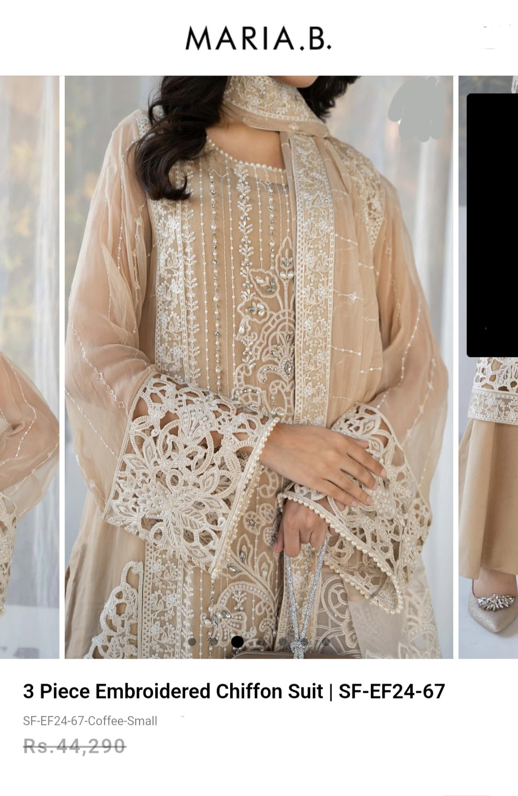 Mariab Patch Cut work style