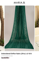 Load image into Gallery viewer, Mariab Duppta Luxe Chiffon Embroidered
