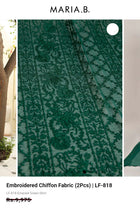 Load image into Gallery viewer, Mariab Duppta Luxe Chiffon Embroidered
