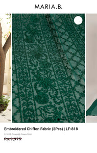 Mariab Duppta Luxe Chiffon Embroidered