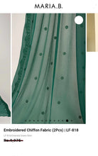 Load image into Gallery viewer, Mariab Duppta Luxe Chiffon Embroidered
