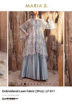 Load image into Gallery viewer, Mariab Duppta Luxe Chiffon Schiffli Embroidered
