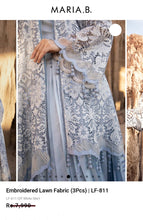 Load image into Gallery viewer, Mariab Duppta Luxe Chiffon Schiffli Embroidered
