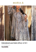 Load image into Gallery viewer, Mariab Shirt Luxe Schiffli Embroidery With Laser Cut
