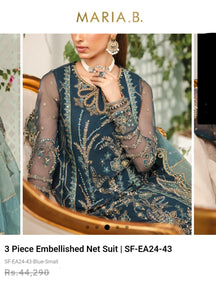 Mariab Duppta Chatta Patti Ready to wear