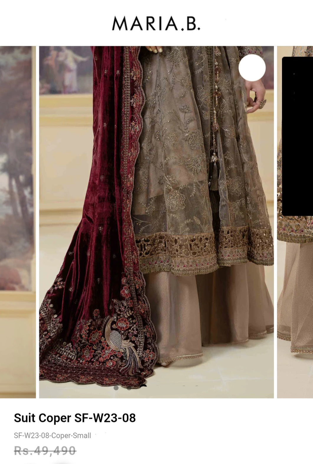 Mariab Fabric Masori