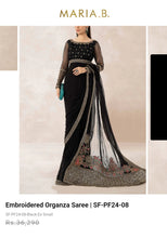 Load image into Gallery viewer, Mariab Saree Ready to Wear Chiffon
