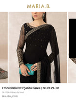 Load image into Gallery viewer, Mariab Saree Ready to Wear Chiffon
