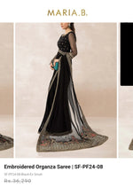 Load image into Gallery viewer, Mariab Saree Ready to Wear Chiffon
