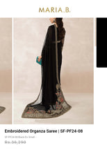 Load image into Gallery viewer, Mariab Saree Ready to Wear Chiffon

