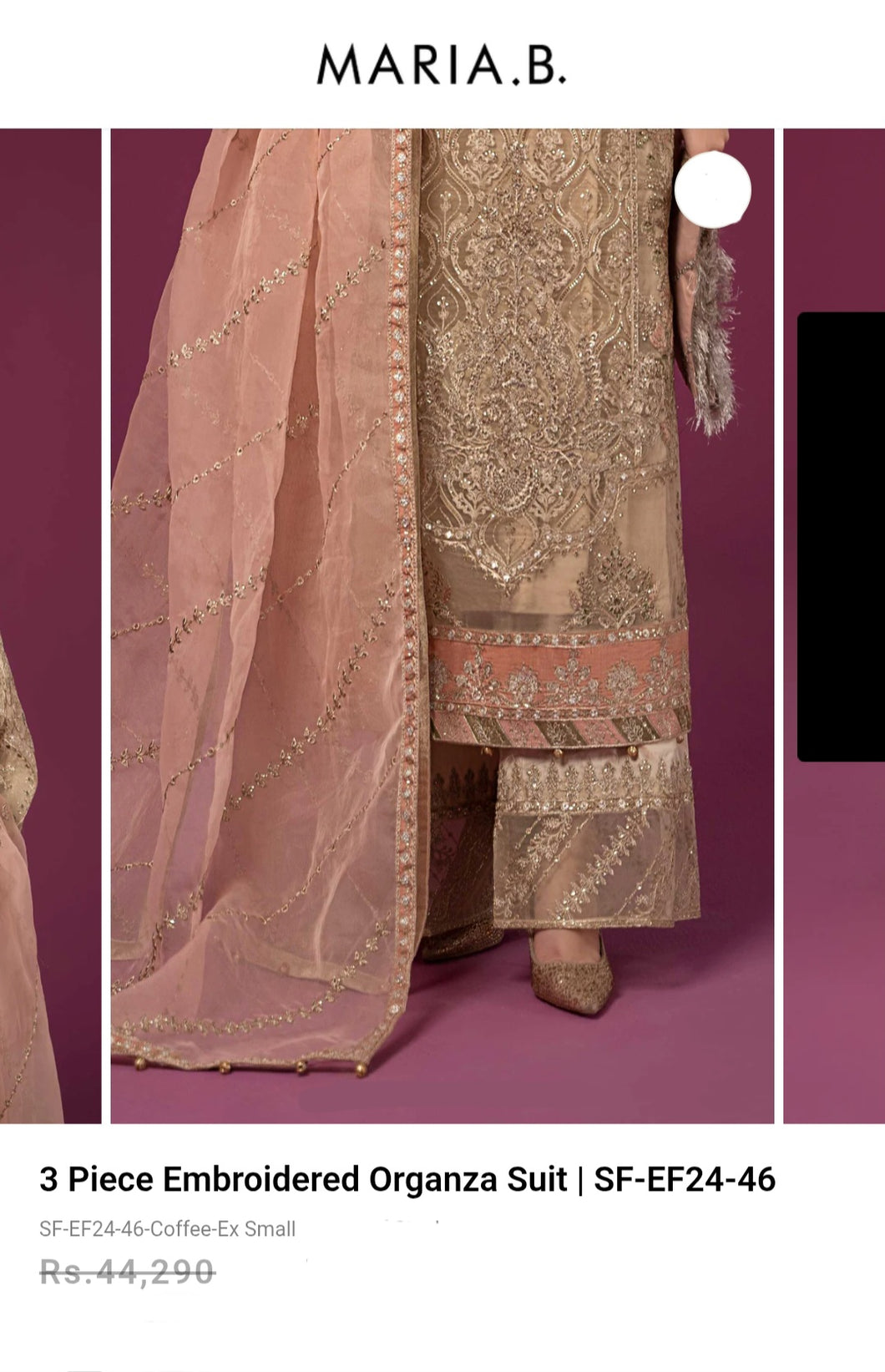 Mariab Trouser / Cuellot Ready to wear