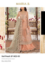 Load image into Gallery viewer, Mariab Lehnga Crushed Ready to Wear
