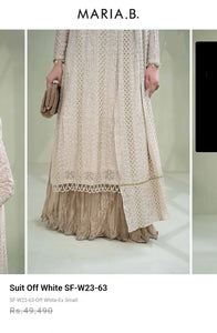 Mariab Lehnga Crushed Ready to Wear