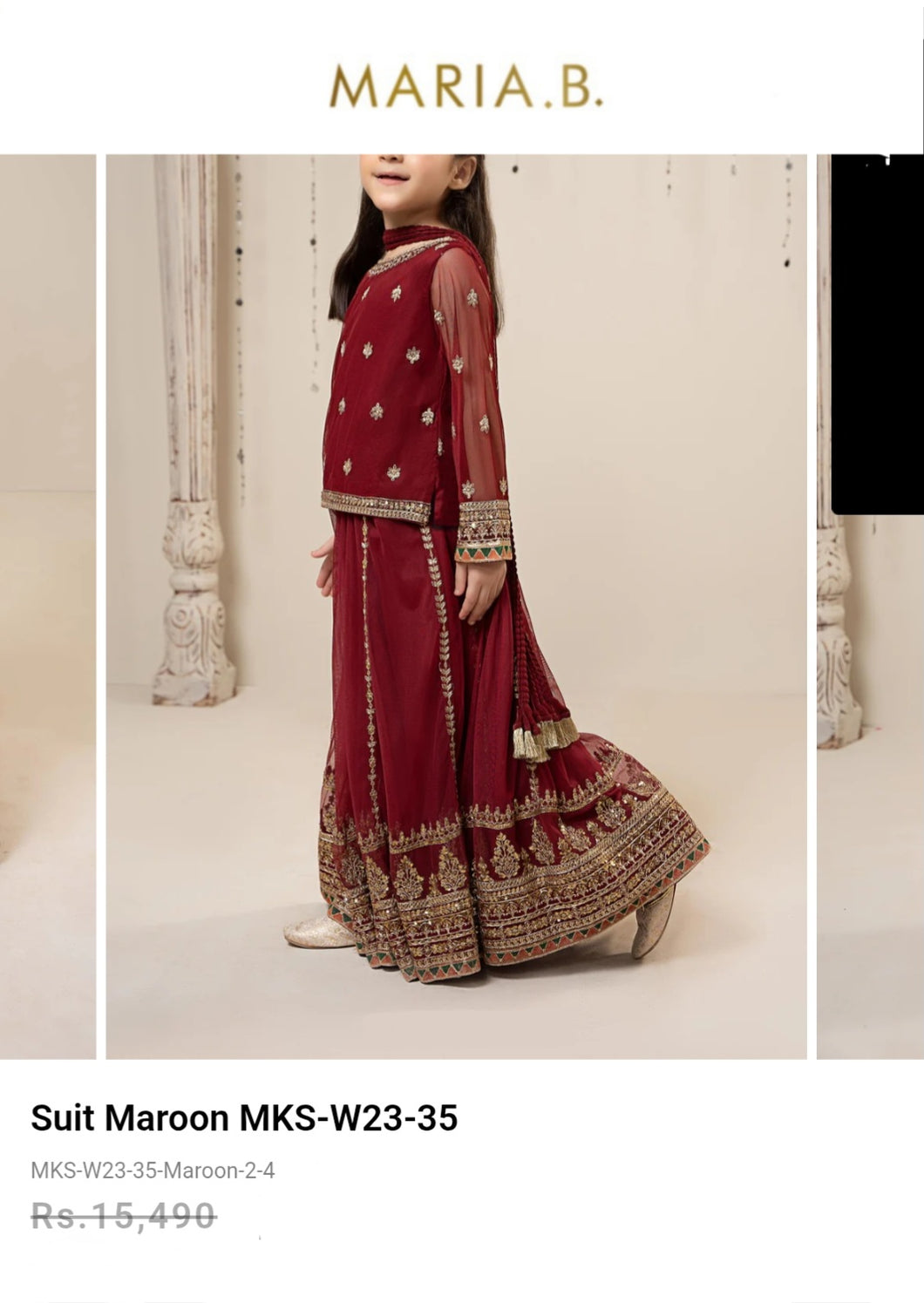 Mariab Lehnga Ready to Wear
