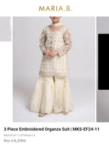 Load image into Gallery viewer, Mariab Trouser Gharara  kids / Ready To Wear
