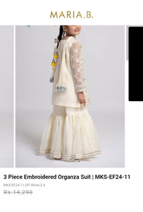 Mariab Trouser Gharara  kids / Ready To Wear