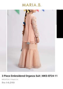 Mariab Trouser Gharara  kids / Ready To Wear