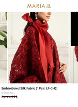 Load image into Gallery viewer, Mariab Fabric Luxe Schiffli Embroidery &amp; Laser cut
