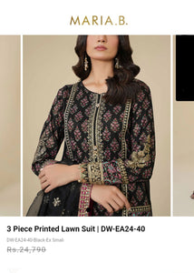 Mariab Fabric Embroidered Organza
