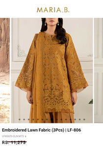 Mariab Shirt Luxe Laser Embroidery