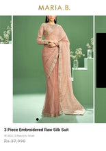 Load image into Gallery viewer, Mariab Duppta Ready to wear stick on Mukesh
