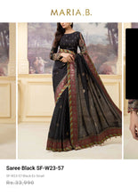Load image into Gallery viewer, Mariab Saree Ready to Wear Banarsi Style
