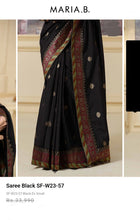 Load image into Gallery viewer, Mariab Saree Ready to Wear Banarsi Style
