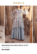 Load image into Gallery viewer, Mariab Shirt Luxe Schiffli Embroidery With Laser Cut
